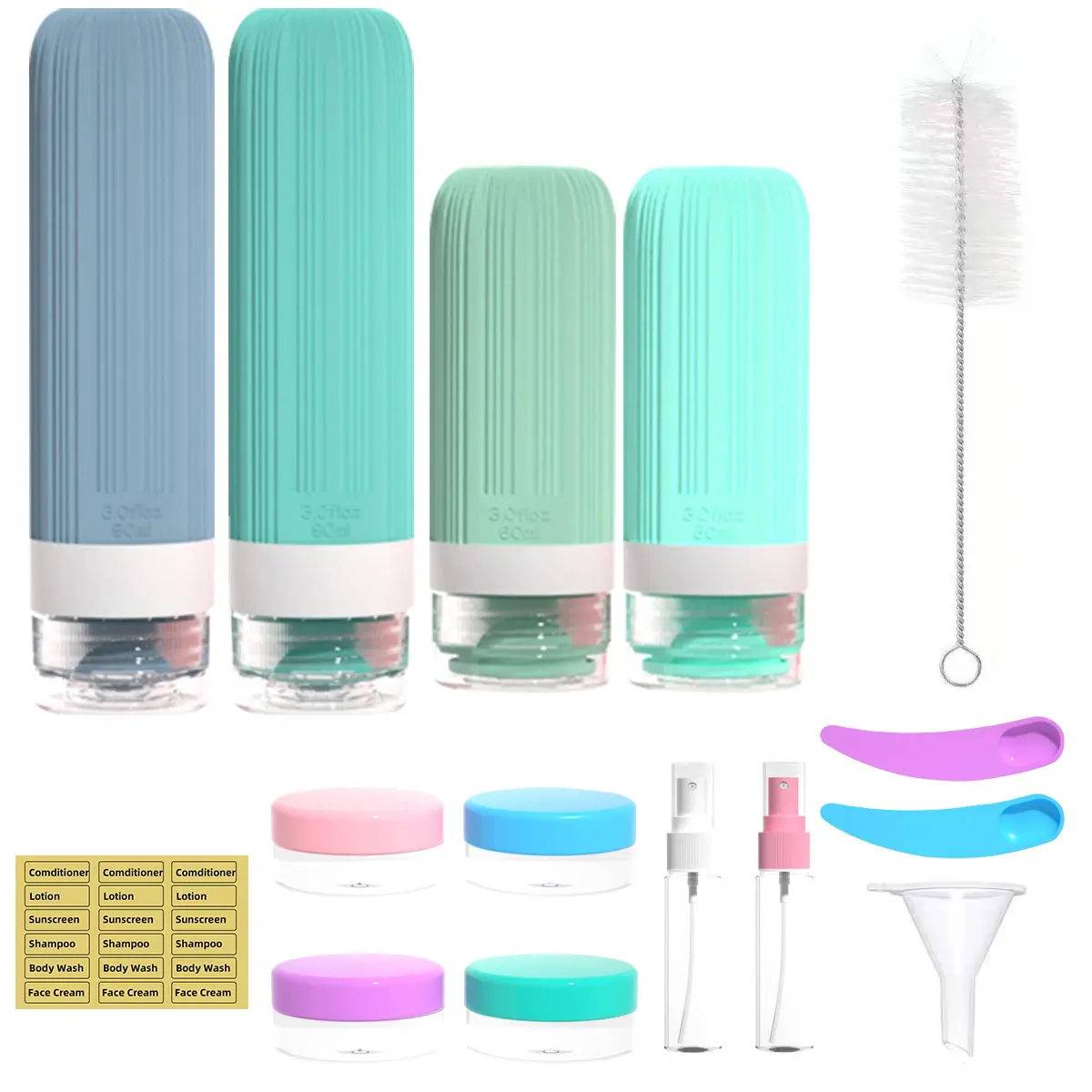 06 set; environmentally friendly silicone