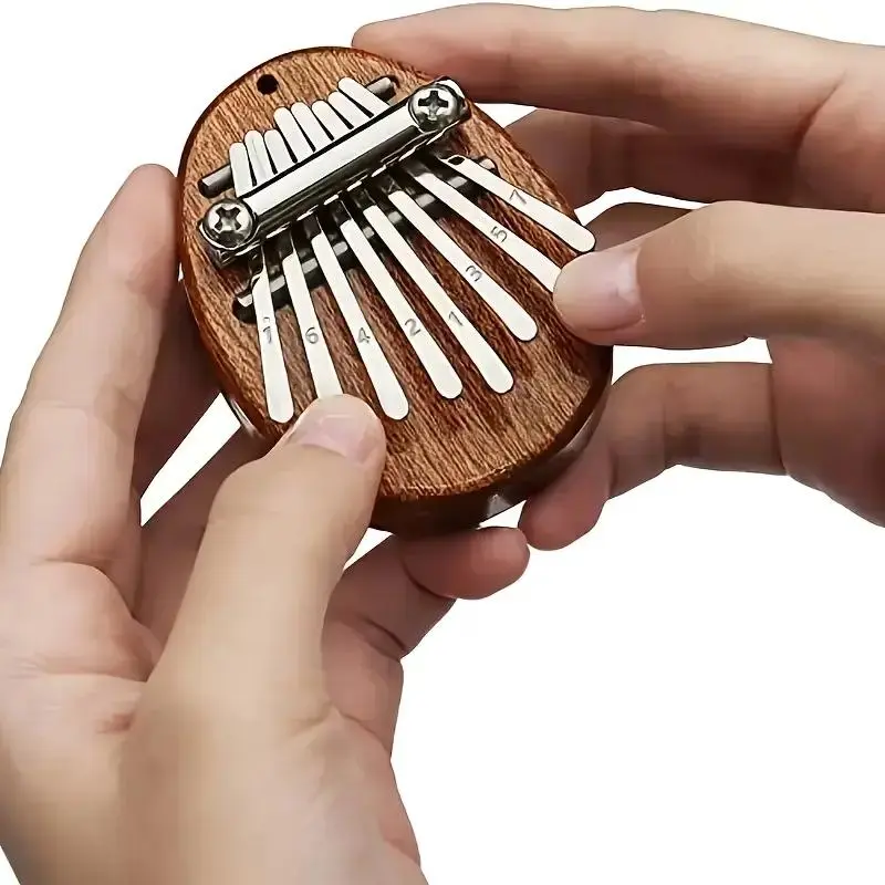 8 Key Mini Kalimba, High Quality Exquisite Finger Thumb Piano, Marimba Musical Instrument, Gift for Friendship, Friendship Gifts for Men, Gifts for Friends