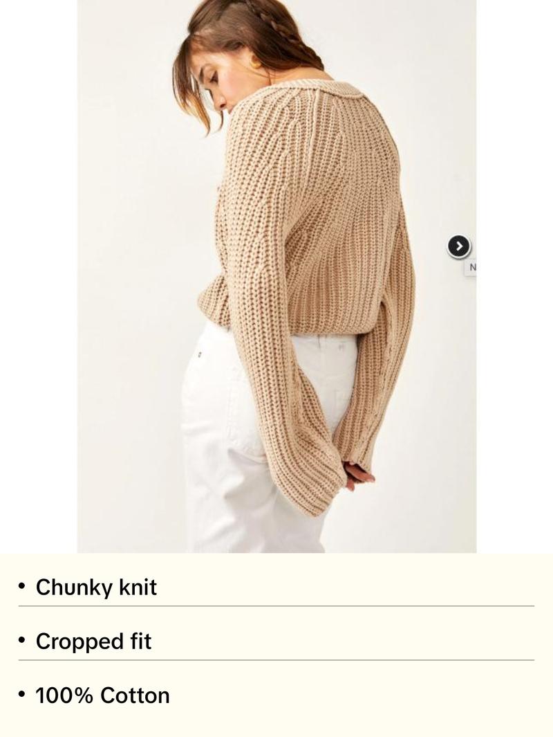 Free People Sweet Nothing Cardi