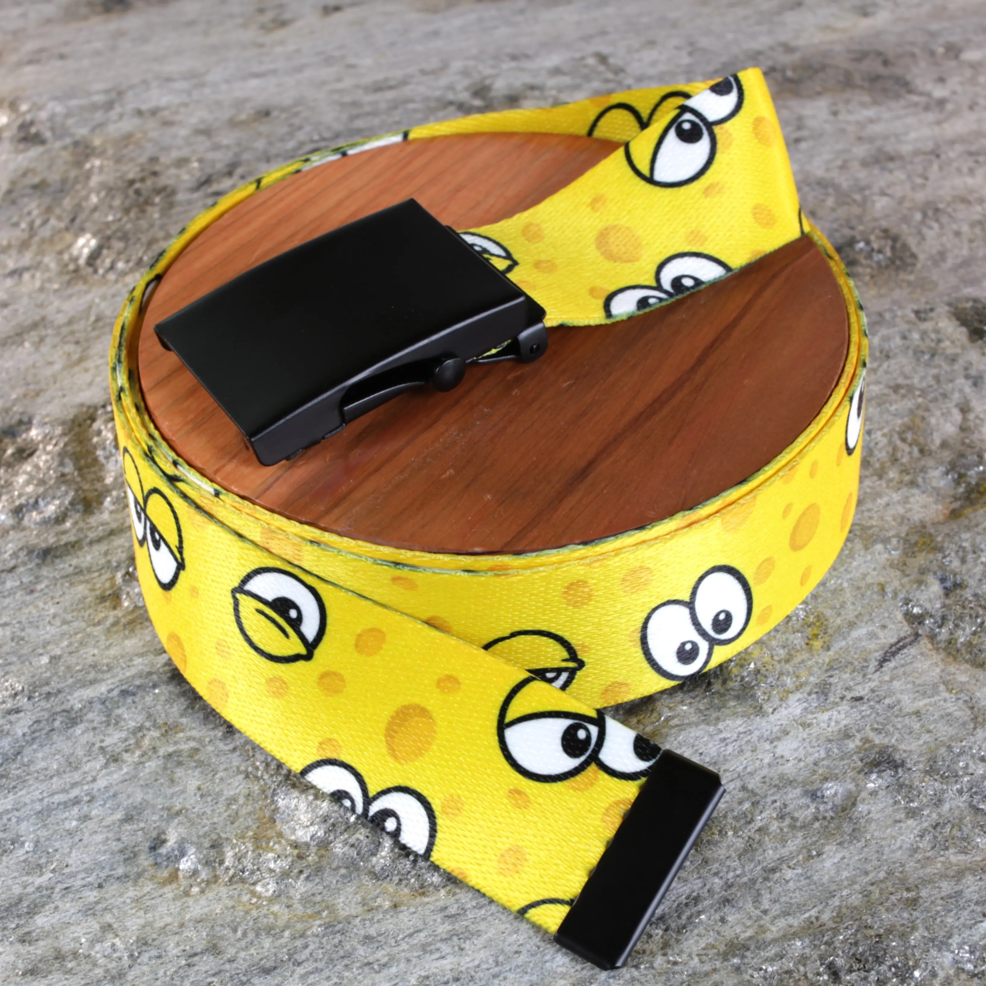 15 Adjustable Heavy Duty Casual Sponge Belt with Cartoon Characters Slide Lock