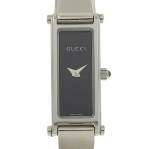 Pre-owned GUCCI Stainless Small Leather Goods Steel Quartz