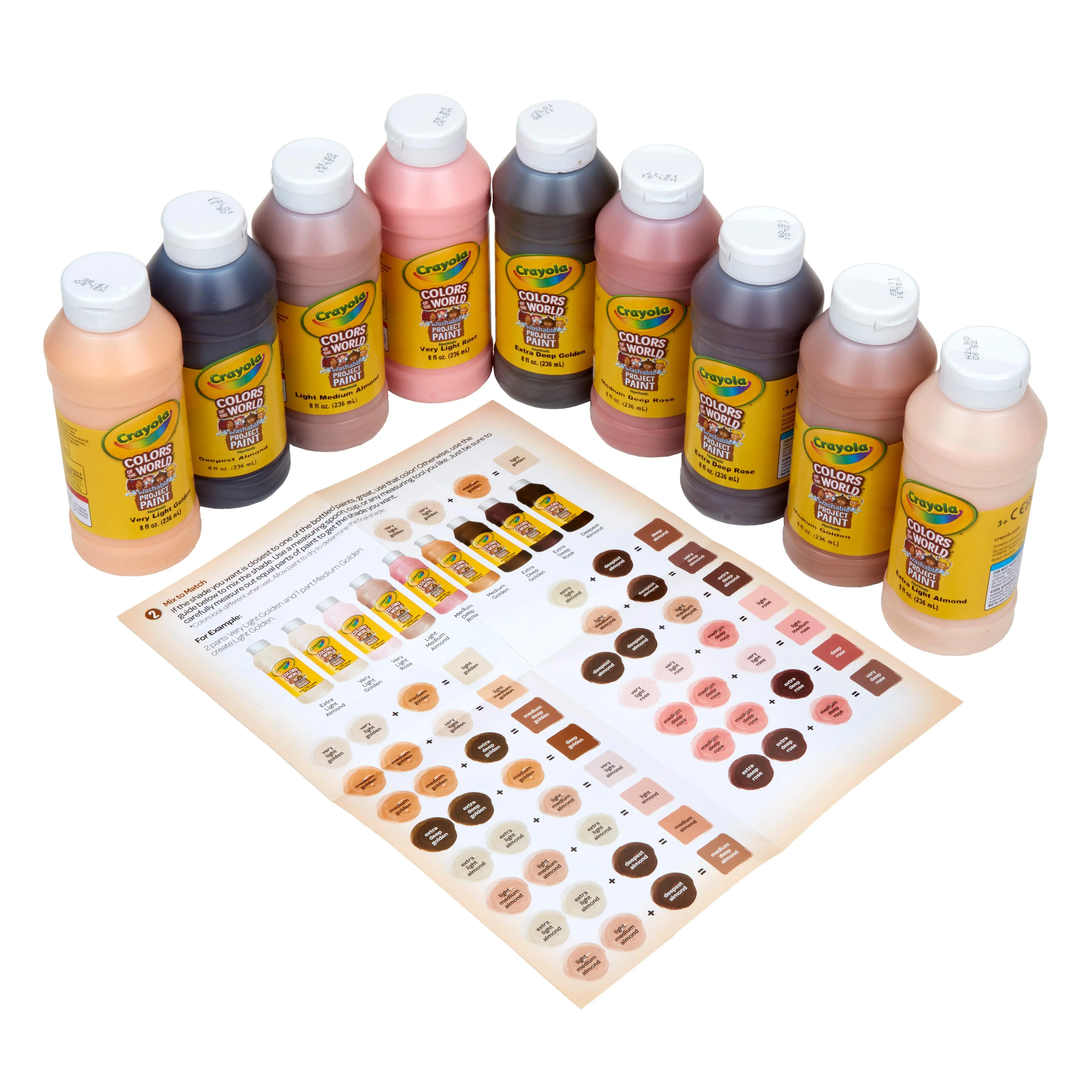 Crayola® Colors of the World Washable Project Paint Set