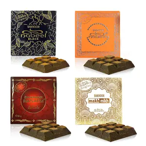 Variety 4 Pack Nabeel Bakhoor 40gm-Nasaem, Nabeel, Nabeel Black & Makh Mikh Variety 4 Pack Nabeel Bakhoor 40gm-Nasaem, Nabeel, Nabeel Black & Makh Mikh