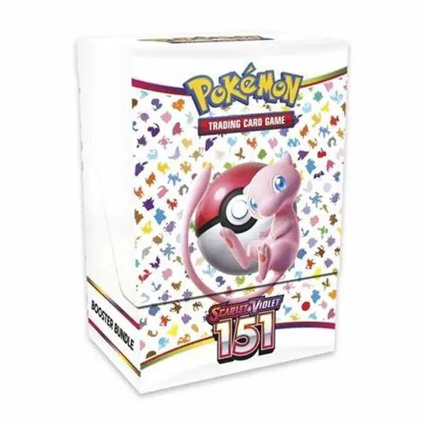 151 buster bundle with 6 packs inside (60 cards)