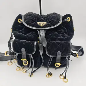 Pre-owned PRADA velvet Backpacks Prada/Backpack/LYB61005