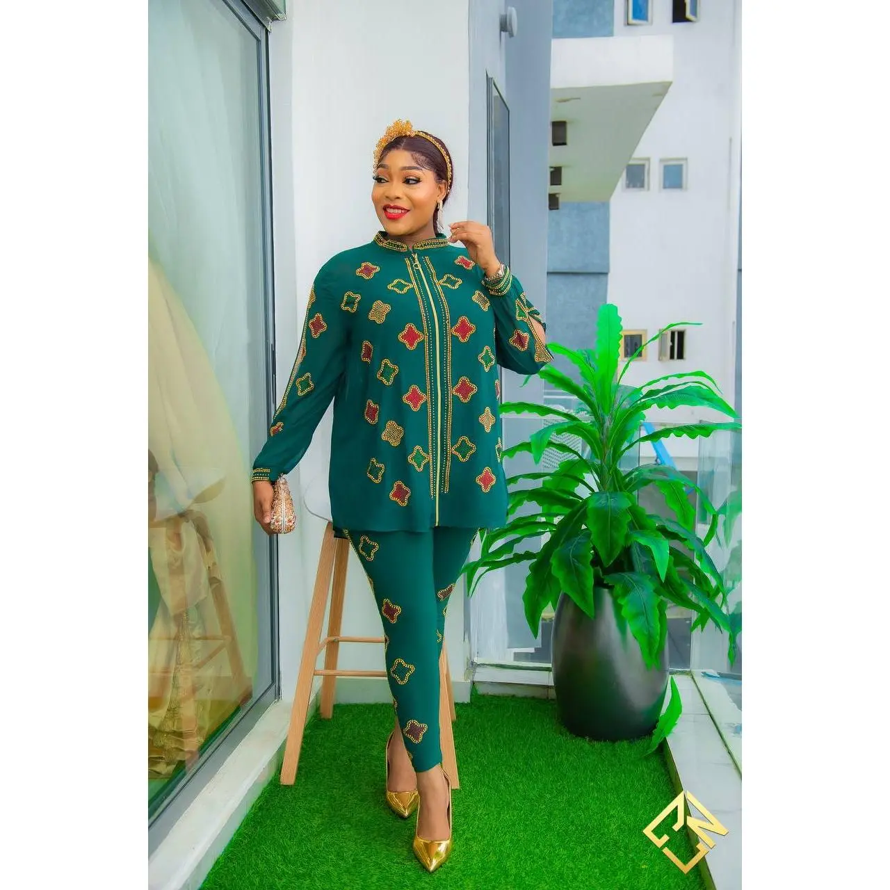 3pcs women pant and blouse 3pcs women pant and blouse