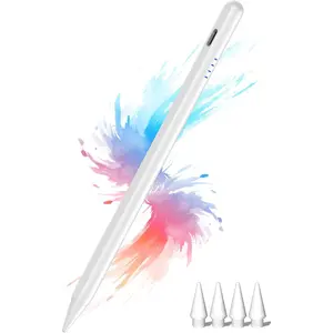Stylus Pen for iPad (2018-2026),  Charge for iPad Pencil with Palm Rejection,  Pen Compatible with  iPad A16 11/10/9/8/7/6, iPad Pro M5/M4/11/12.9", Mini 5/6, Air 3/4/5/M2/M3