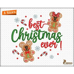 Gingerbread Machine Embroidery  s, Gingerbread Embroidery Pattern, Christmas Embroidery, Trendy Christmas   to Embroidery Machines