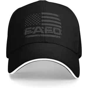 Fafo Hat F Around Find Out Funny Anti- Guiltyy 2025 Baseball Cap Men Women Trucker Hat