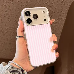 Vintage Stripe Phone Case for iPhone 17 AIR 17 PRO 16 PRO 15  PRO MAX  14 PLUS 13 PRO 12 11 PRO XS MAX X XR