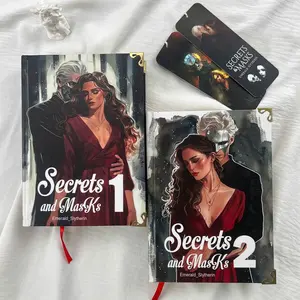 Secrets and Masks Book Full Series, 2 Book Hardcover Collection, Romance Books, Fanmade Edition, BookTok Inspired Gift