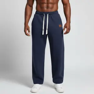 Men's autumn sweatpants, men's casual pants for autumn and winter, regular fit long pants, stylish and casual pants for men's daily wear, men's casual pants with drawstring design and pockets