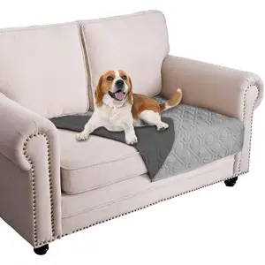 Waterproof Dog Bed Cover Pet Blanket for Furniture Bed Couch Sofa Reversible