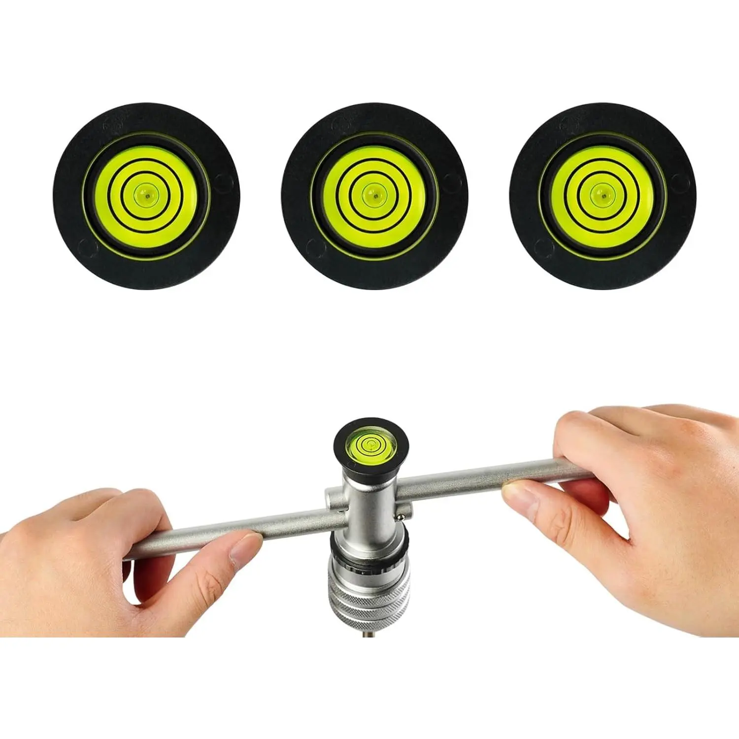 Tap Handle Tool Level, Tap Guide, Small Level Bubble, Magnetic Bubble Level 3PCS