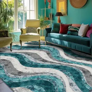 Luxury Vintage Patterned Velvet Carpet, Soft Comfortable Home Decor Rug, Living Room Sofa Mat, Bedroom Bedside Rug, Multi-Scene Use,merry Christmas、let it snow