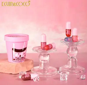 Kevin & Coco Milk Tea Boba 6-Piece Lip Oil Set