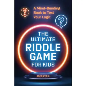USED Book - The Ultimate Riddle Game for Kids: A Mind-Bending Book to Test Your Logic by Zeitgeist (Paperback) - english