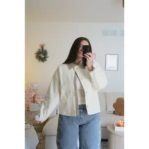 Sand + Gingham Barn Jacket