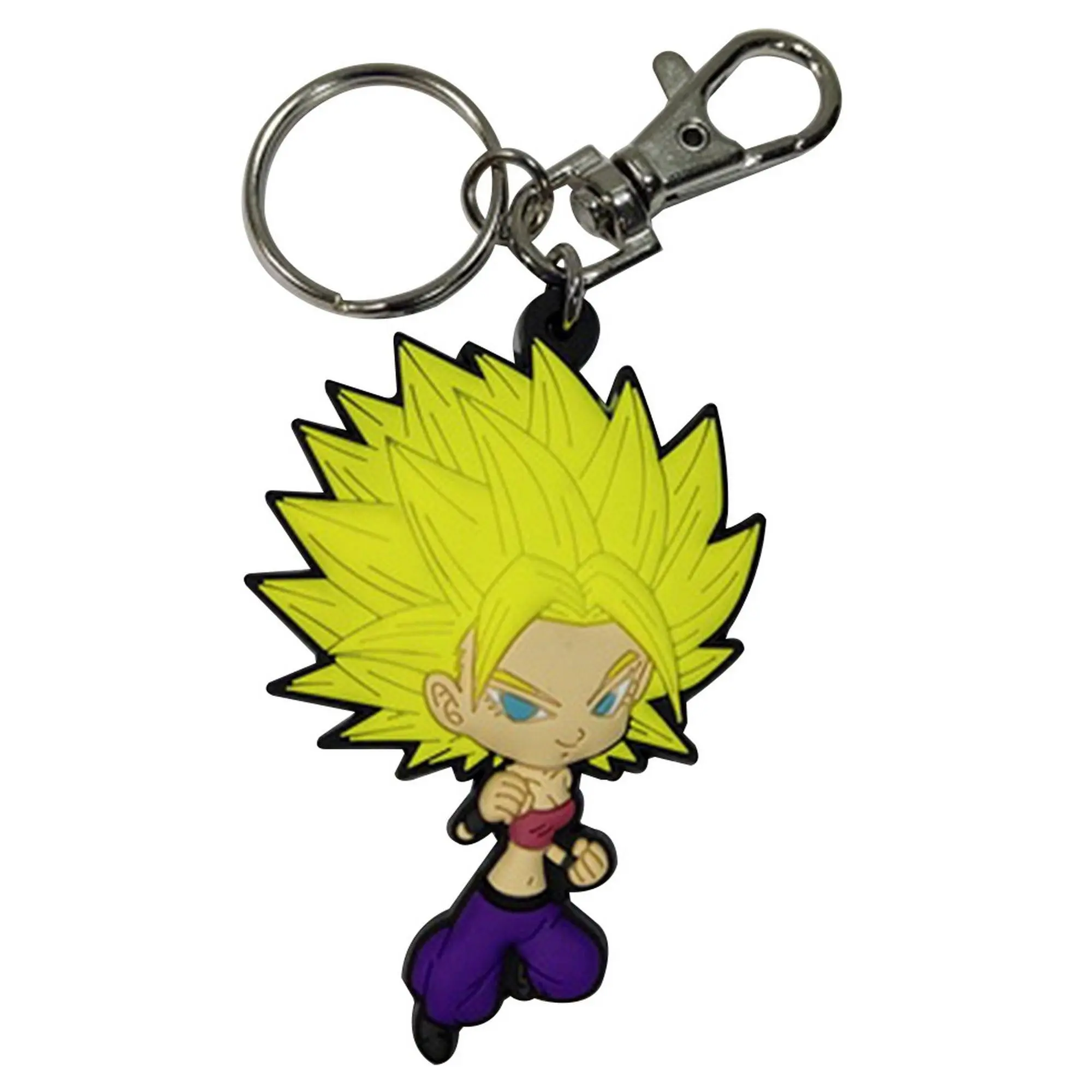 Dragon Ball Super - SD Super Saiyan Caulifla PVC Keychain