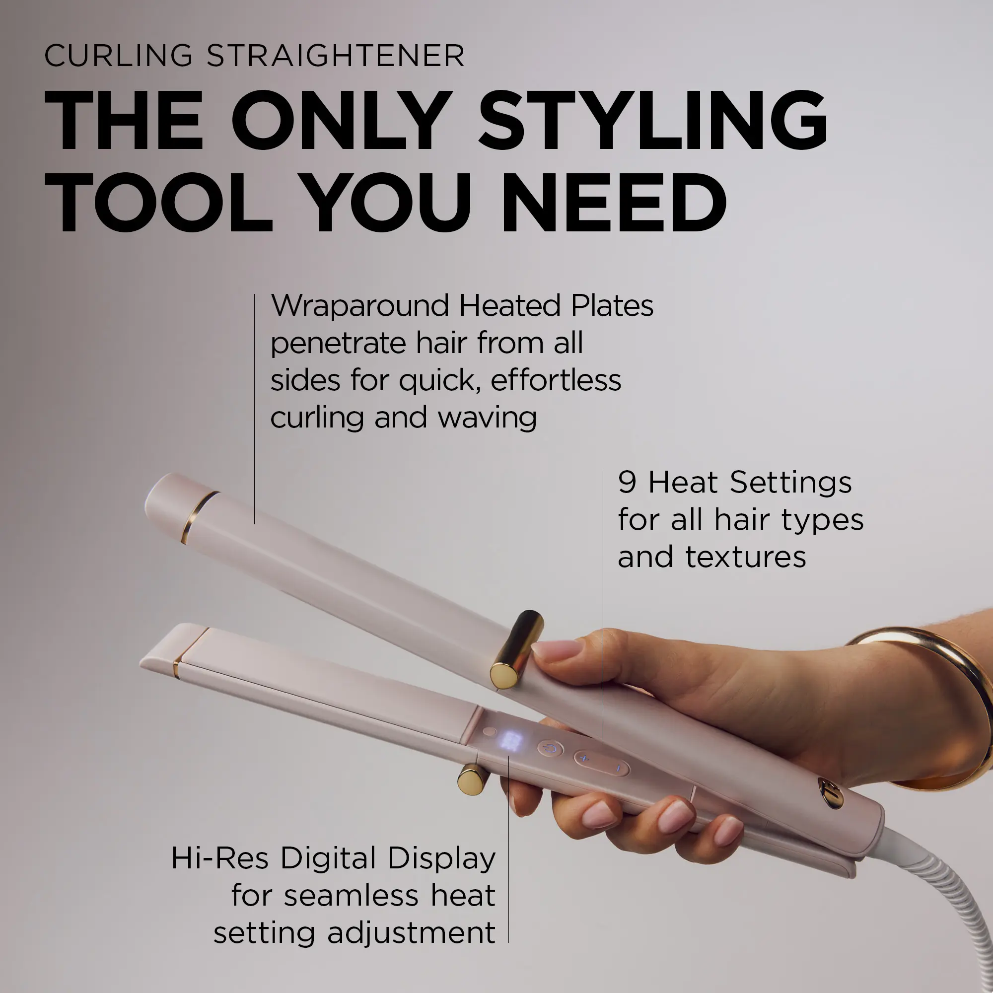 T3 MICRO | CURLING STRAIGHTENER