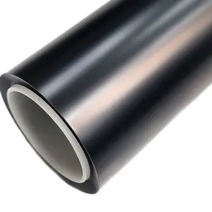 JDMFV Satin Black HYBRID PPF  DRY INSTALL 5ft x 59ft -  7.5mil TPU  Car Wrap Paint Protection Film Self-Adhesive UV Weatherproof Scratch-Resistant Bright Black Full Coverage for Cars Trucks SUVs Motorcycles Easy Install Remove