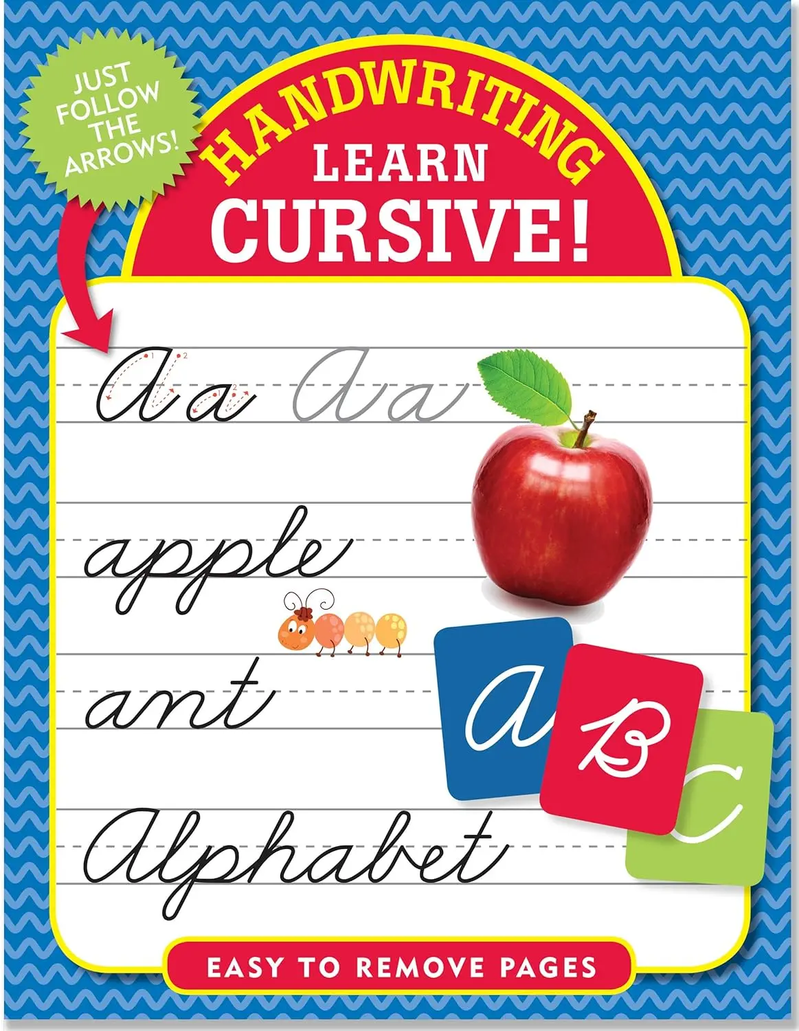 Handwriting: Learn Cursive! (Letter Tracing, Practice) (Trace & Learn) - Paperback
