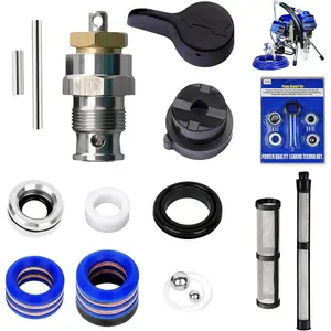 Valve 235014 + Pump Repair Kit 244194, Durable Replacement , Compatible with 210 210ES 230 390 395 490 Airless  Sprayers
