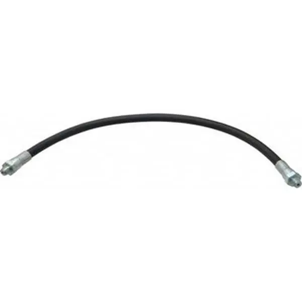 High Pressure Thermoplastic Grease Gun Hose (Model B337595-B1), 18 in, 1/8 NPTF, 6000 psi Operating, 12000 psi Burst, Automotive & Motorcycle Repair Tool