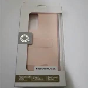 T-Mobile Revvl V+ 5G - Kickstand Impact Protection Dual Layer Case for