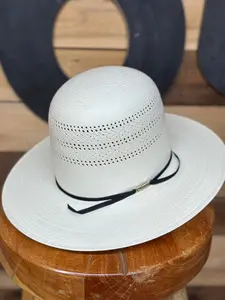 VALTIERRA 3 RAYAS 4' Tall Crown 7 Inch Brim Cloth Sweatband Hat with Elegant Design