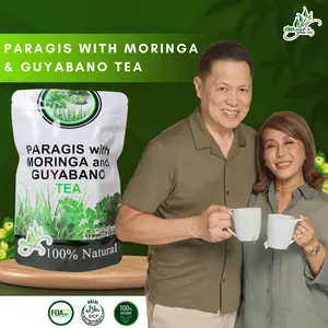 Chef Ayb's Paragis with Moringa & Guyabano Tea - 100% Natural Rejuvenating Blend for Invigorating Senses and Nourishing Body - Philippines Origin Beverage Herbal Drink