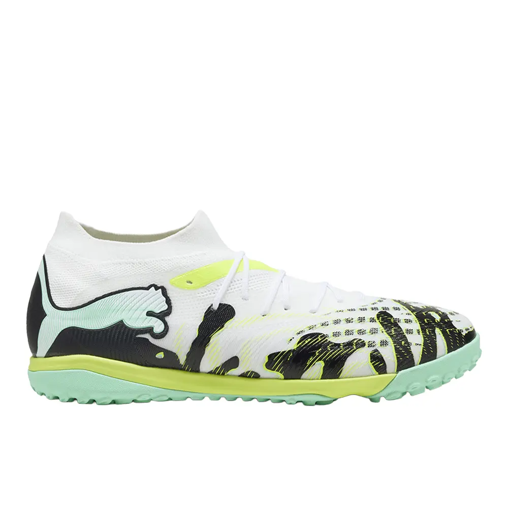 PUMA Mens Future 9 Match Creativity Turf Soccer Cleats  - Green, White