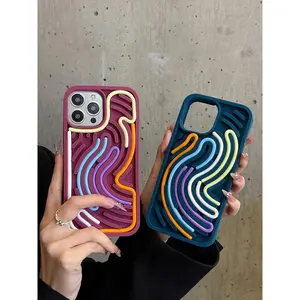 Funny Sensory Activity Board Silicone Decompression Phone Case For iPhone 16 15 14 13 12 11 17 Pro Max Soft Back Cover Protection Protective