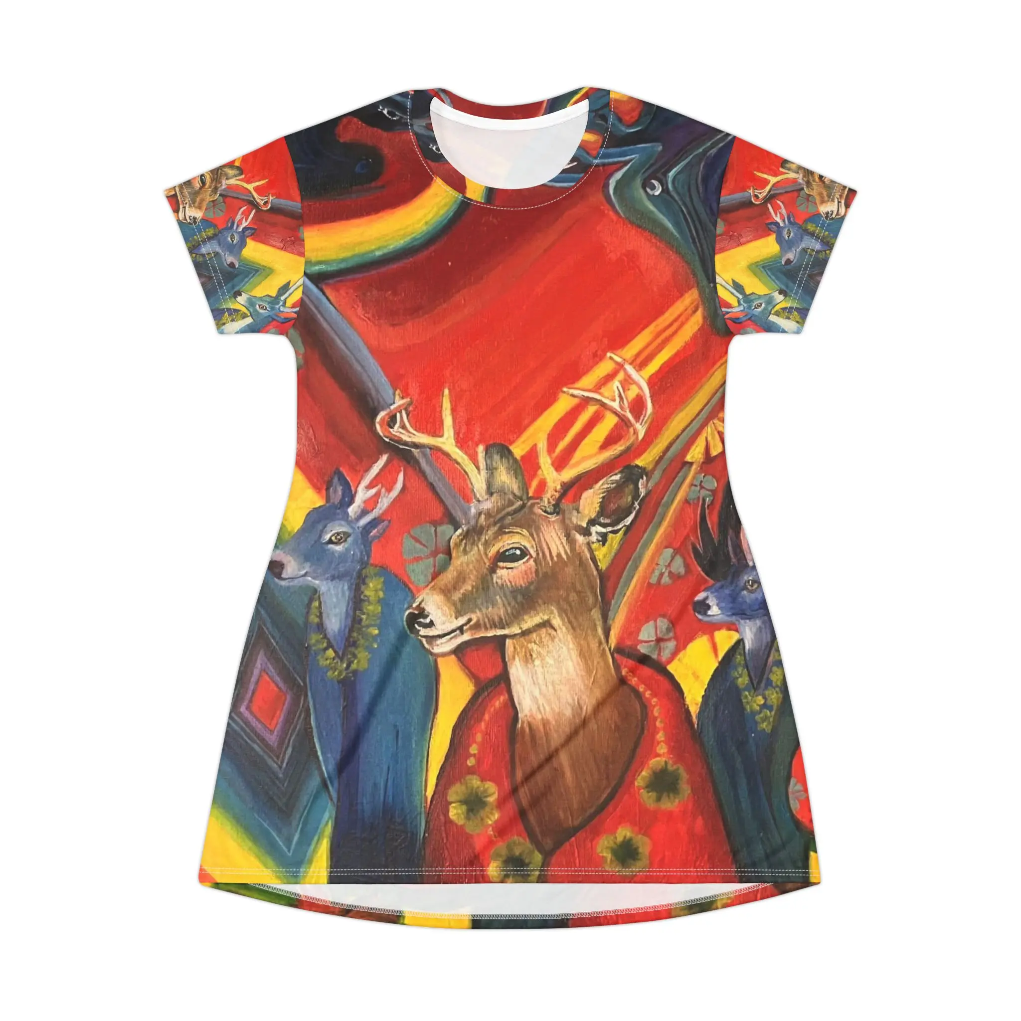 T-Shirt Dress (AOP)