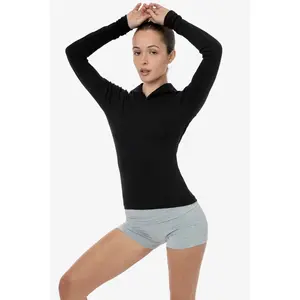 Baby Rib Long Sleeve Hoodie