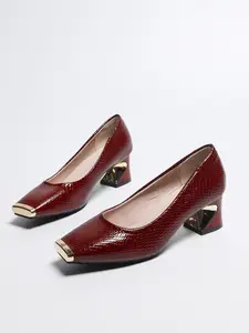 Women's Suede Flatform Shoes, Pointed Toe, Narrow Fit, Elegant Business Style, Anti-Slip Comfort, Size 42, High Heels for Office Wear