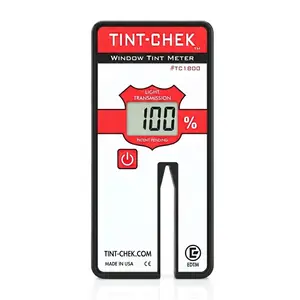 EDTM Tint-Chek (TC1800) Window Tint Meter, Made in USA, Pocket-Size 0.1% VLT Meter, Made in USA
