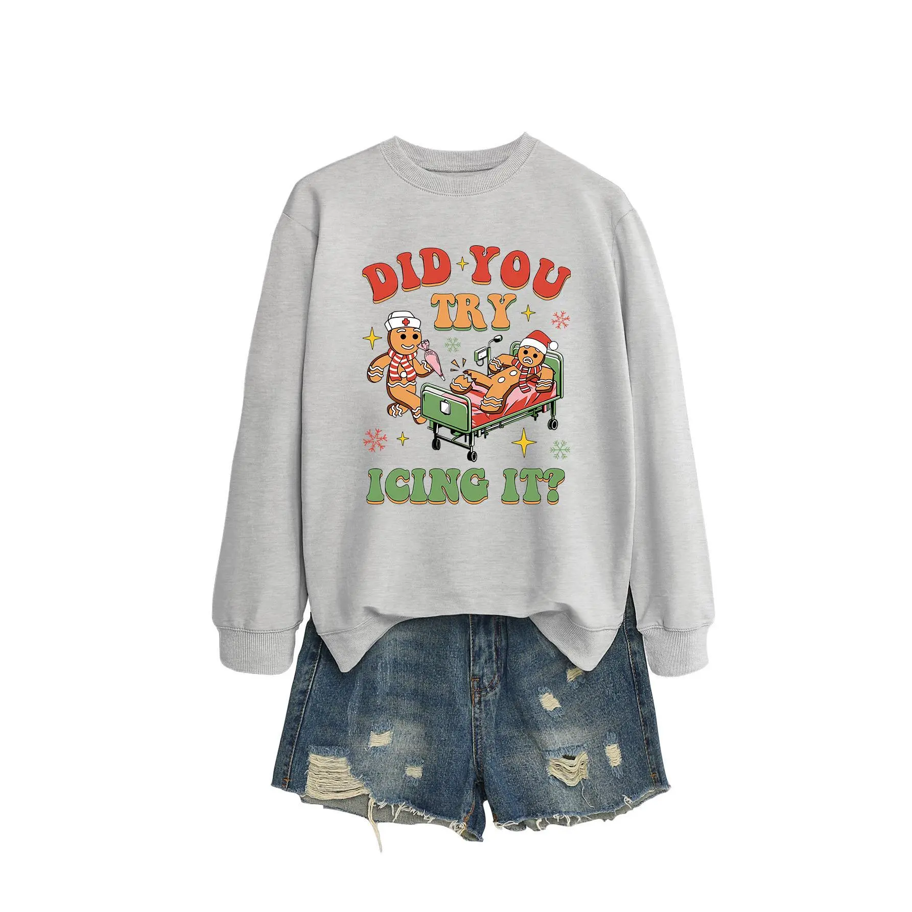 Grey hoodie (color picture)