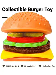MkDrama Collectible Burger Sensory Toy