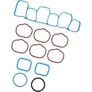 MS971181 Intake Manifold Gasket Set Fits for Ford Edge Explorer F-150 Flex Taurus Mustang Transit-150 Transit-250 Transit-350 HD fit for Lincoln MKS MKT MKX MKZ