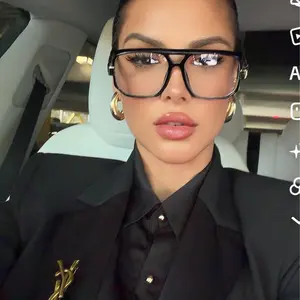 Eyeglasses Big DADDY- Bold Large Frame for Statement Wear, Versatile Casual Style, Unique Eye-Catching Design