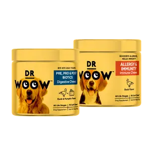Dr Woow Probiotics & Allergy Supplement Chews The Bestsellers Bundle