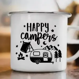 12 oz sublimation camping cup Drinkware Mug
