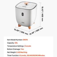 25L - Upgraded LED Screen & Gray