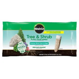 Scotts Miracle Gro  Tree & Shrub Fertilizer Spikes - Pack of 12