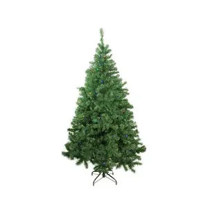 Northlight 6' LED Mixed Classic Pine Xmas Tree - Multi Lights