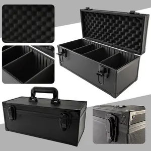 1pc Graded Trading Cards Storage Box Organizer with Three Removable Dividers For PSA CSG BGS SGC Card Holders, Sports Card Case Sports Cards For Baseball Basketball Football Graded Card For TCG PTCG Cards, For One Touch Magnetic Cards