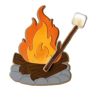 Crafts & Sewing The Stamps of Life Campfire Shaped Card Fold-it Die Set