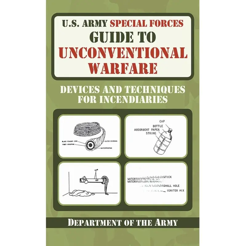 U.S. Army Special Forces Guide to Unconventional Warfare: Devices and Techniques for Incendiaries Paperback – Illustrated, March 1, 2011