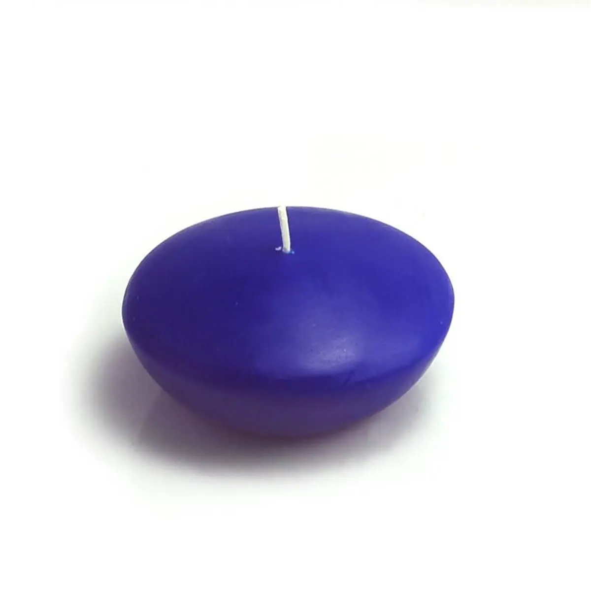 CFZ-058-6-0 Round Unscented 3 in. Floating Candles, Royal Blue Decor Candles for Room Decor - 72 Piece